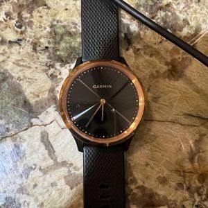 Garmin Vivomove HR Sport Hybrid Smart Watch, 43mm